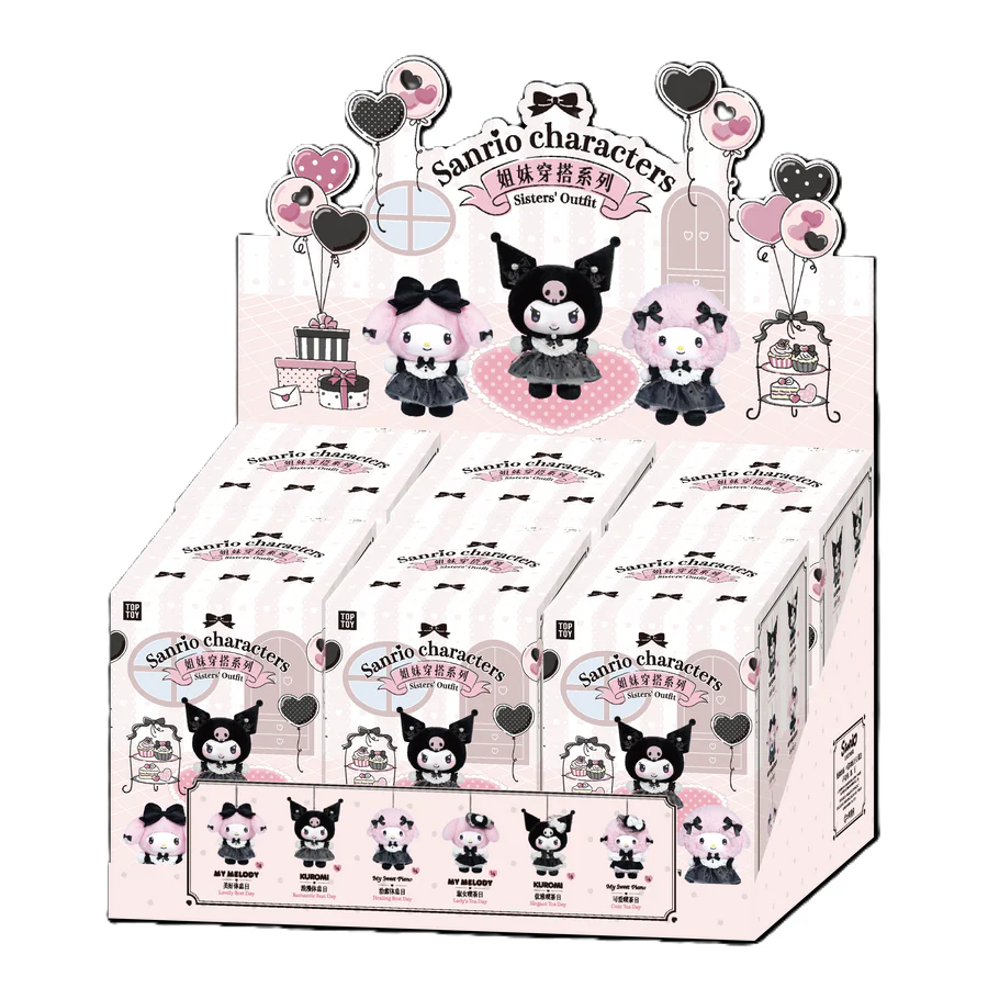 Sanrio ccharacters sisters'Outfit Series plush blind box