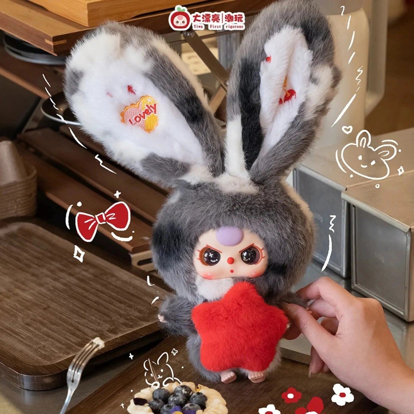 Baby Three - Baby Three v3 Lily Rabbit Little Town Series Blind Box