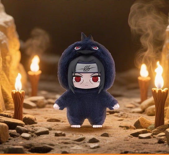 Naruto Beast Party Plush Keychains Gift Blind Box