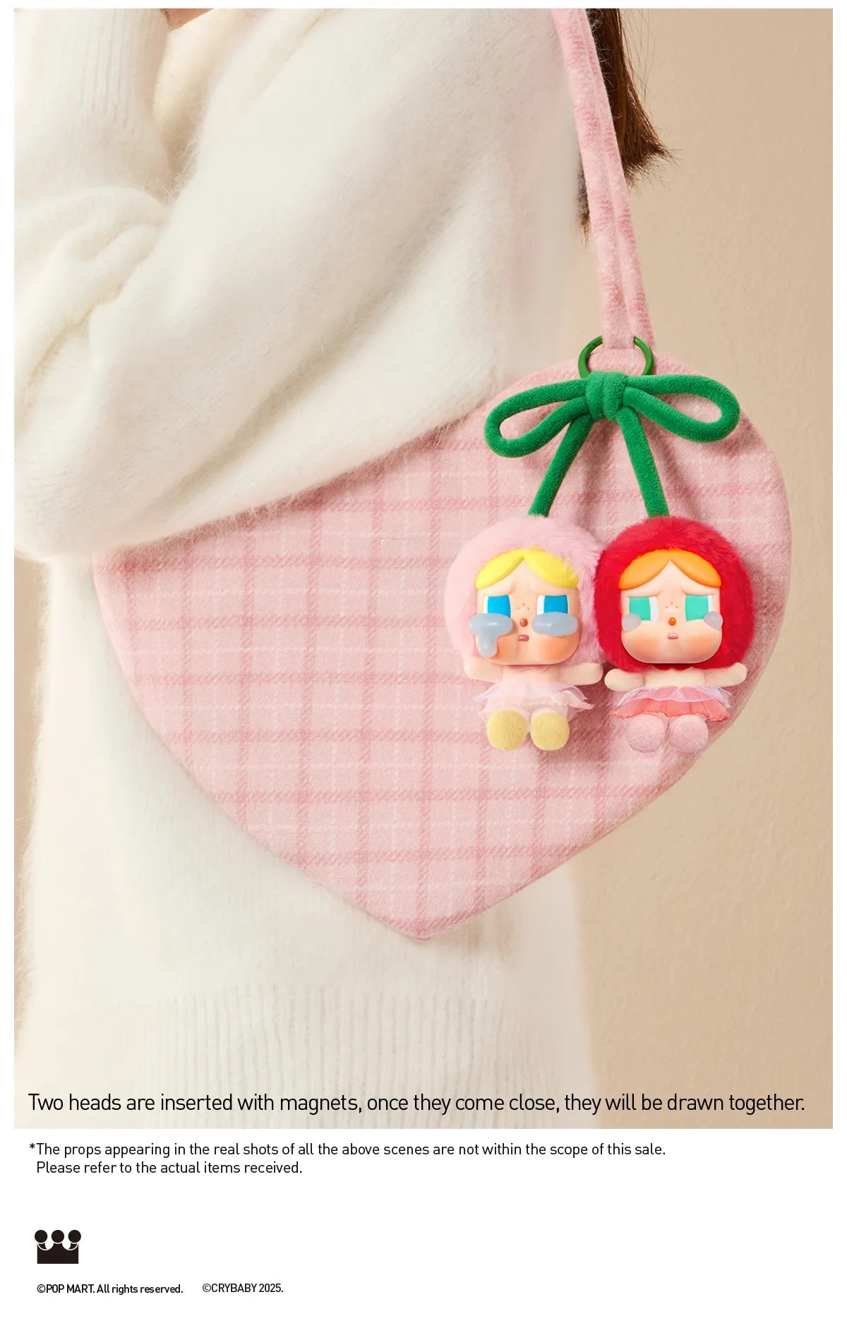CRYBABY Crying For Love Series-Vinyl Plush (Love You Cherry Much)