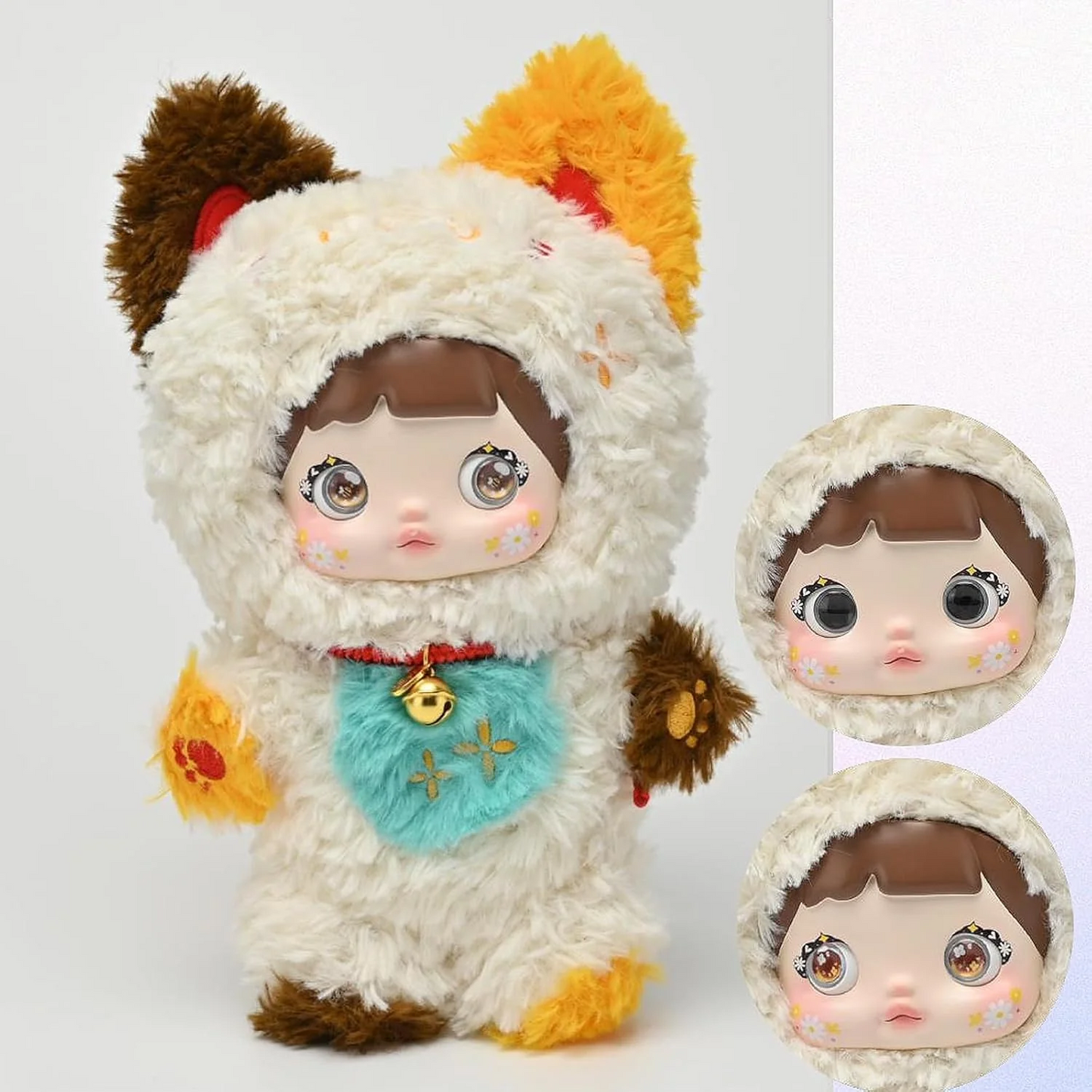 Nommi-Nommi V1 Loveliness Never Ends Series Plush Blind Box 1PC (1 of 7 Possible Styles) Cute Figures