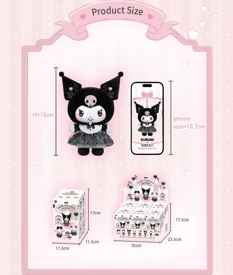 Sanrio ccharacters sisters'Outfit Series plush blind box