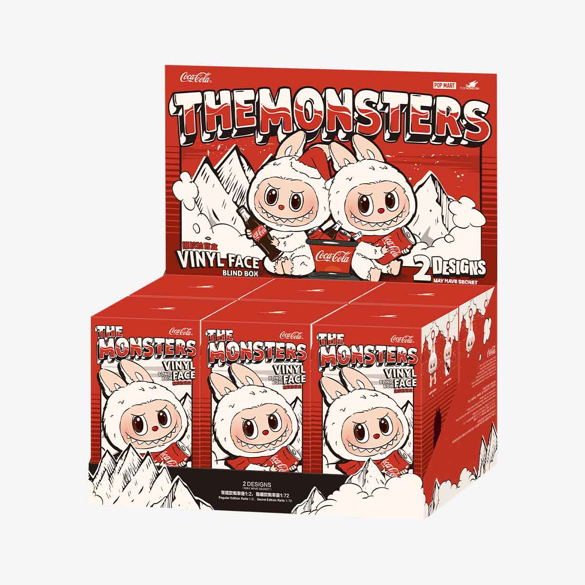 The Monsters -COCA-COLA Labubu SERIES-Vinyl Face Blind Box