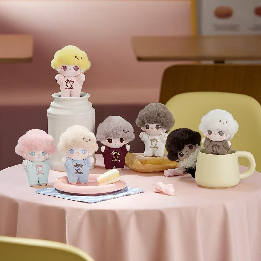 DIMOO Crush on Coffee Series-Soft-faced Plush Keychain Blind Box