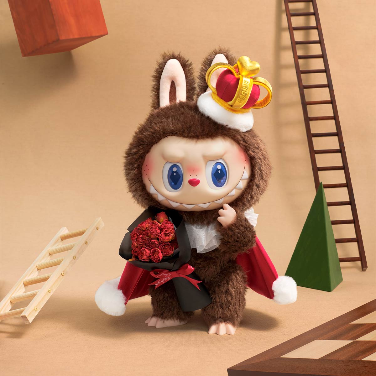 The Monsters -Various Let's Checkmate Series-Vinyl Plush Doll