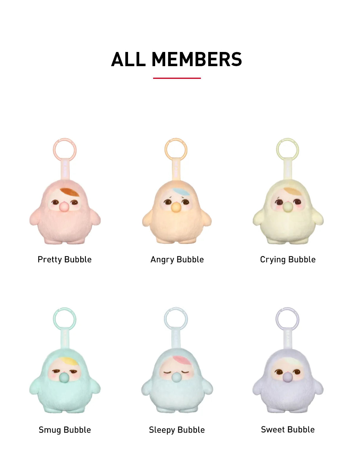 PUCKY BEANIE BUBBLE UP SERIES-Plush Pendant Blind Box