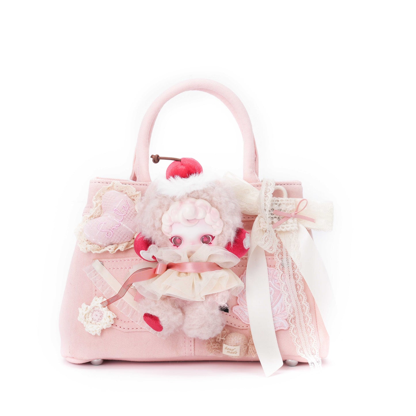 Cute Handmade Bag-Vinyl Plush Doll Pendant Bag