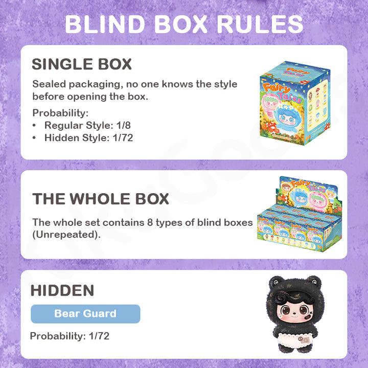 Q Kid Fairy Tales Series Plush Blind Box