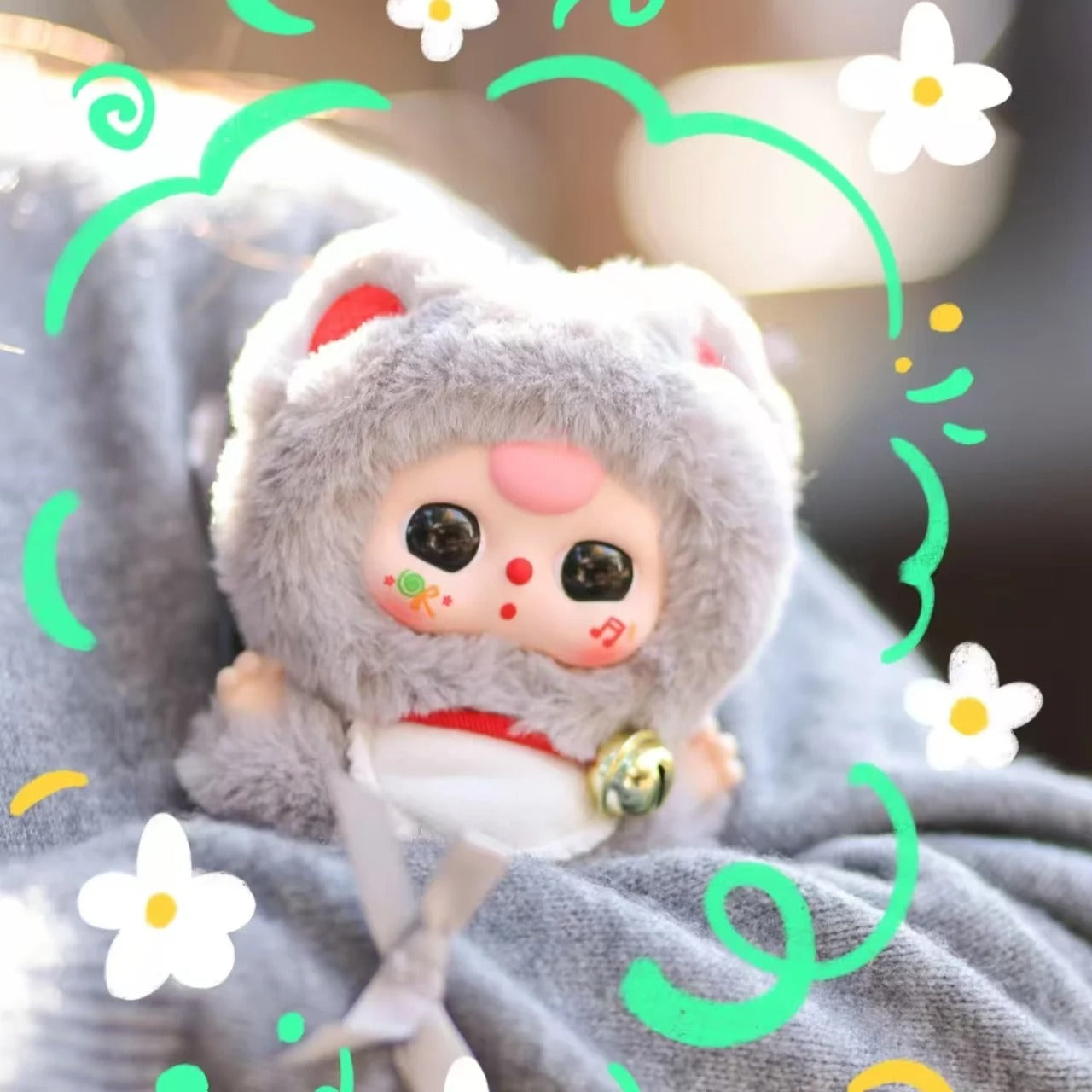 Baby Three - Billionaire Cat Series Trendy Play Blind Box