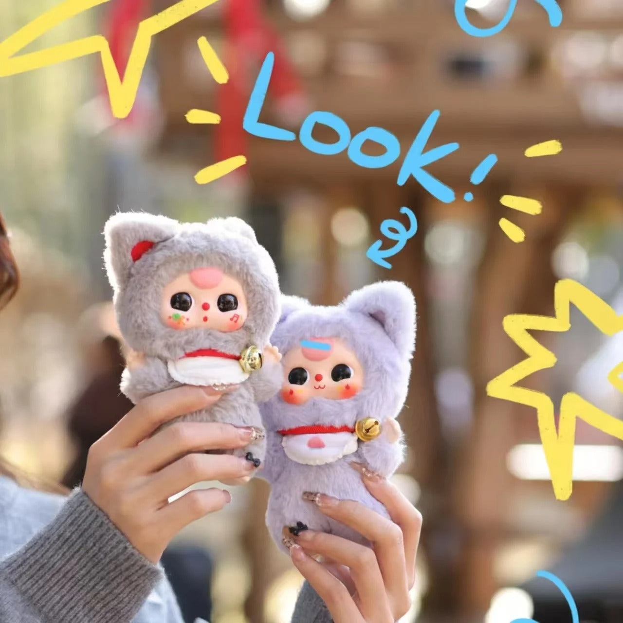 Baby Three - Billionaire Cat Series Trendy Play Blind Box