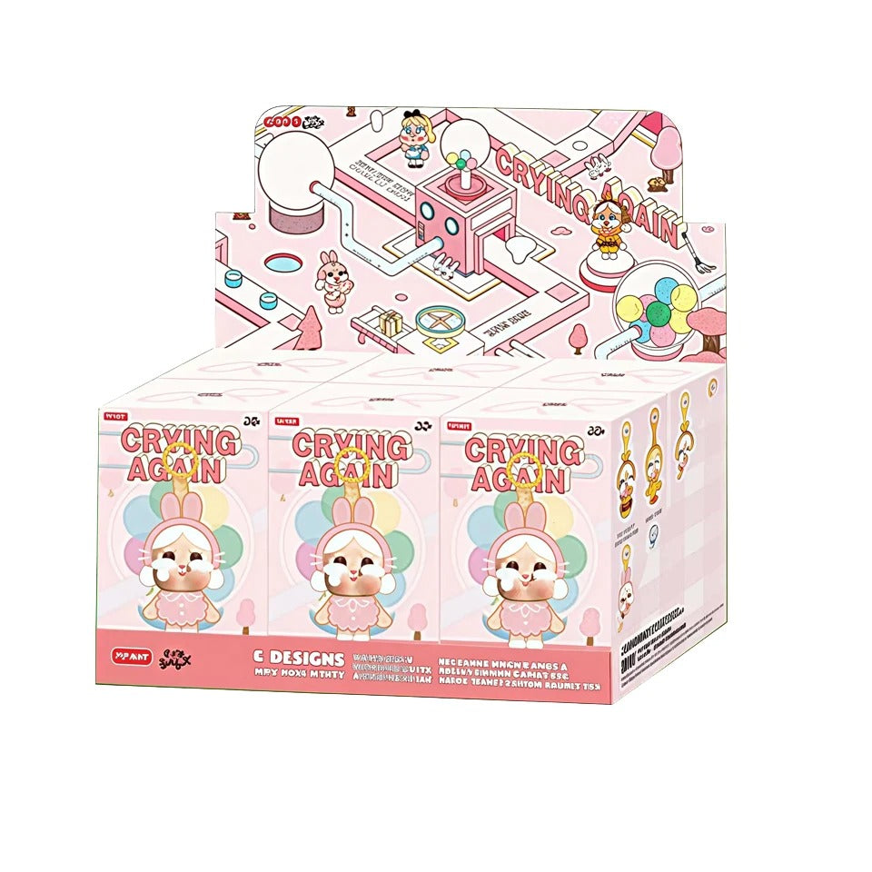 CryBaby- Crying Again Series Vinyl Face Plush Sealed Case (6 Blind Box)