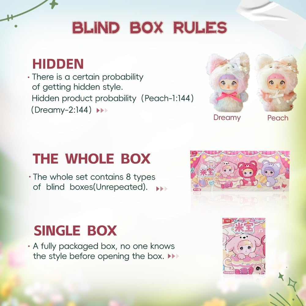 Nommi-Nommi v4 mibao series plush blind box