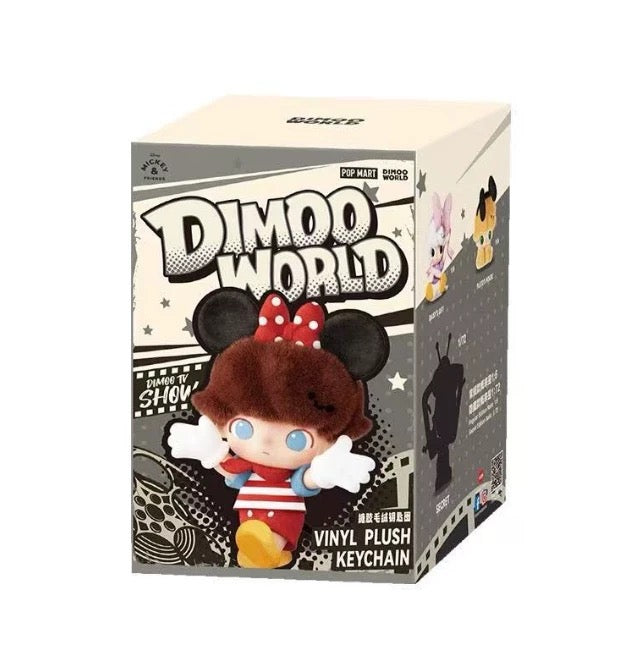Mickey Family Cute Together Keychain Series Figures