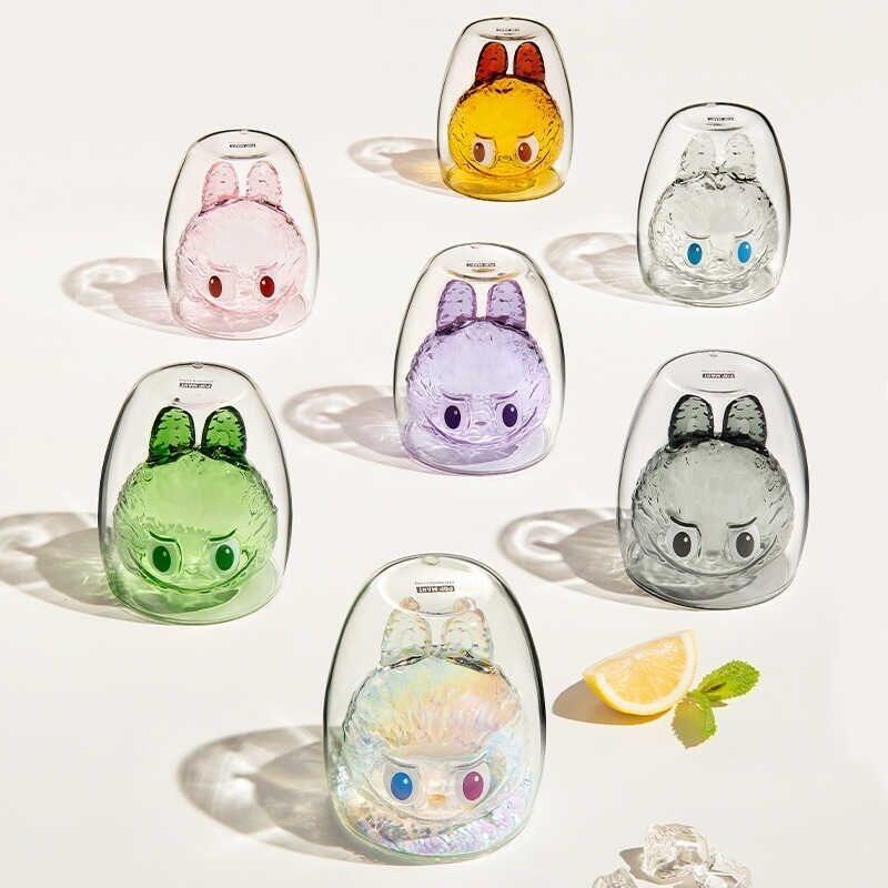 THE MONSTERS CHEERS LABUBU GLASS CUP