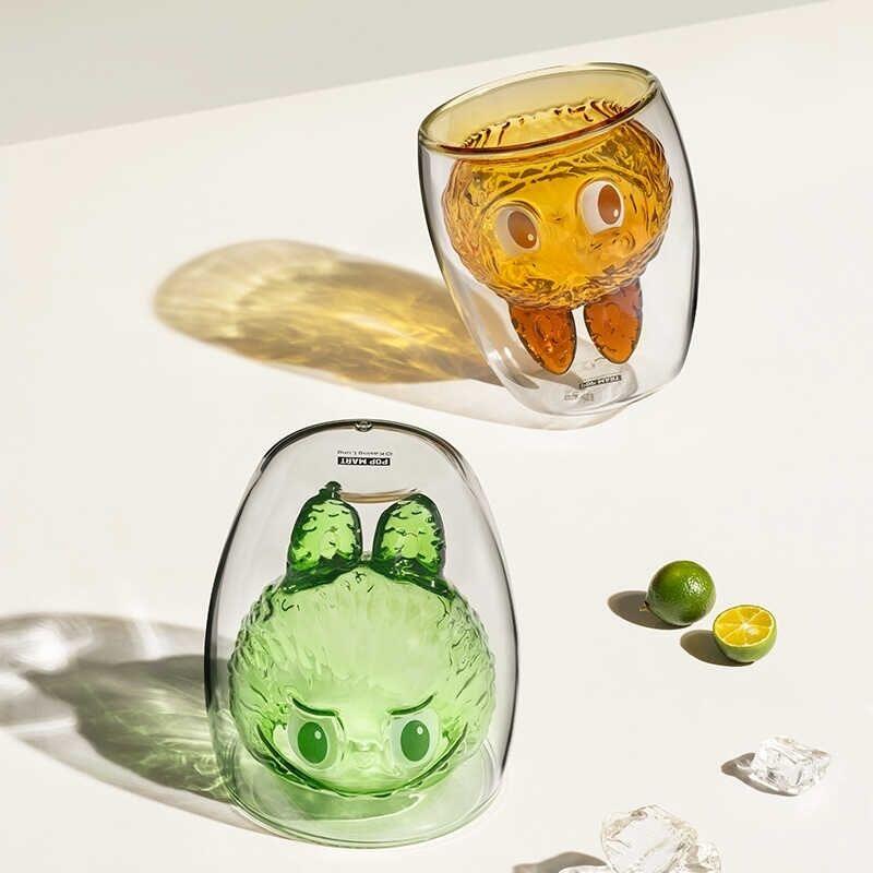 THE MONSTERS CHEERS LABUBU GLASS CUP