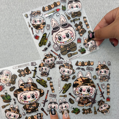 LABUBU 5D Sculptured Sticker