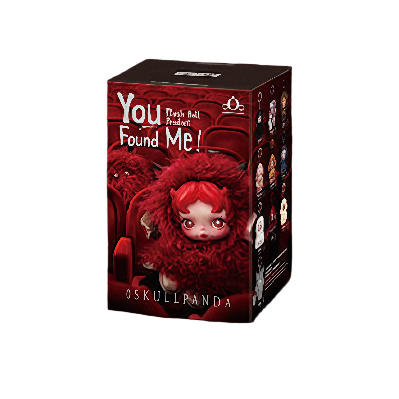 SKULLPANDA You Found Me! Series Plush Doll Pendant