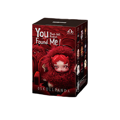 SKULLPANDA You Found Me! Series Plush Doll Pendant