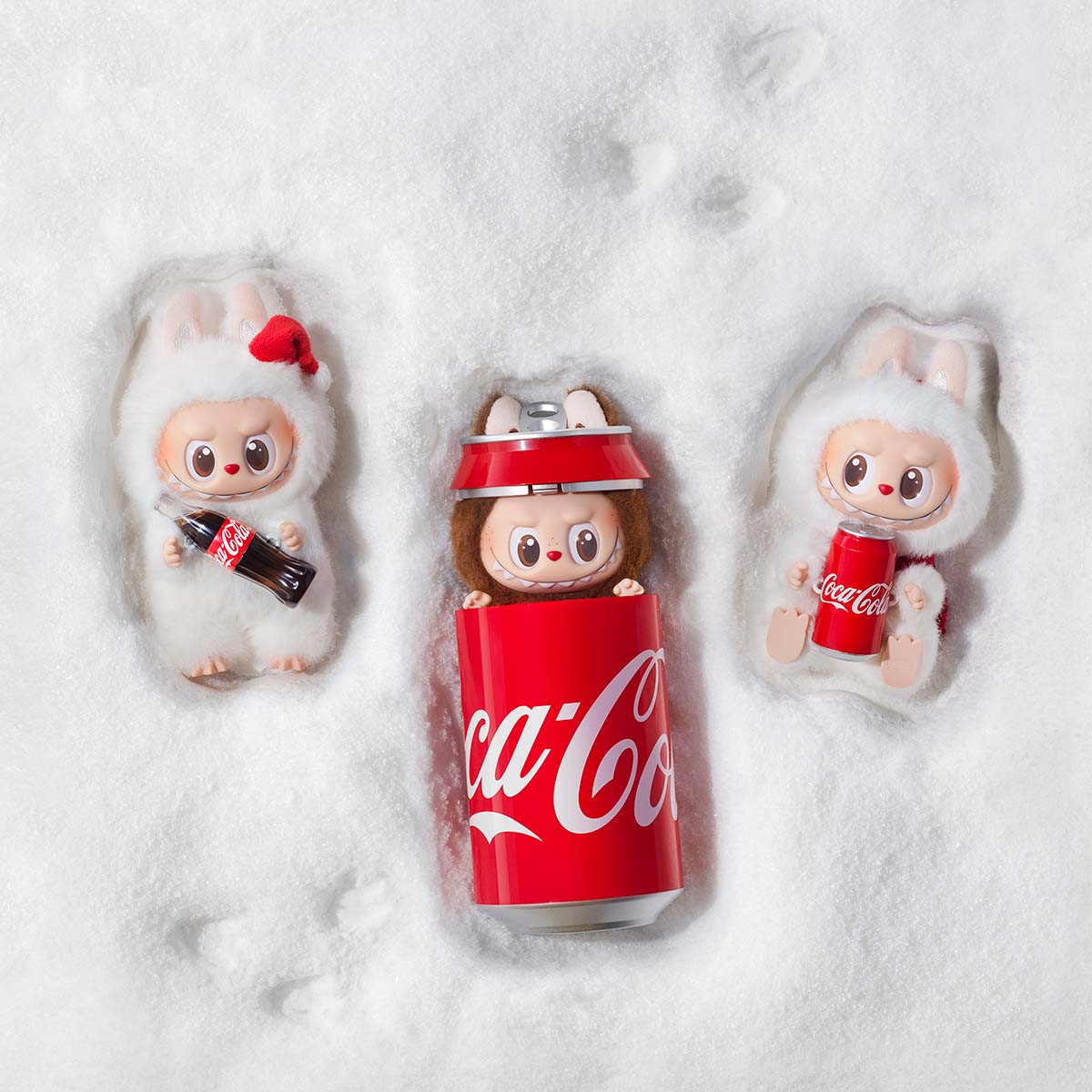 The Monsters -COCA-COLA Labubu SERIES-Vinyl Face Blind Box