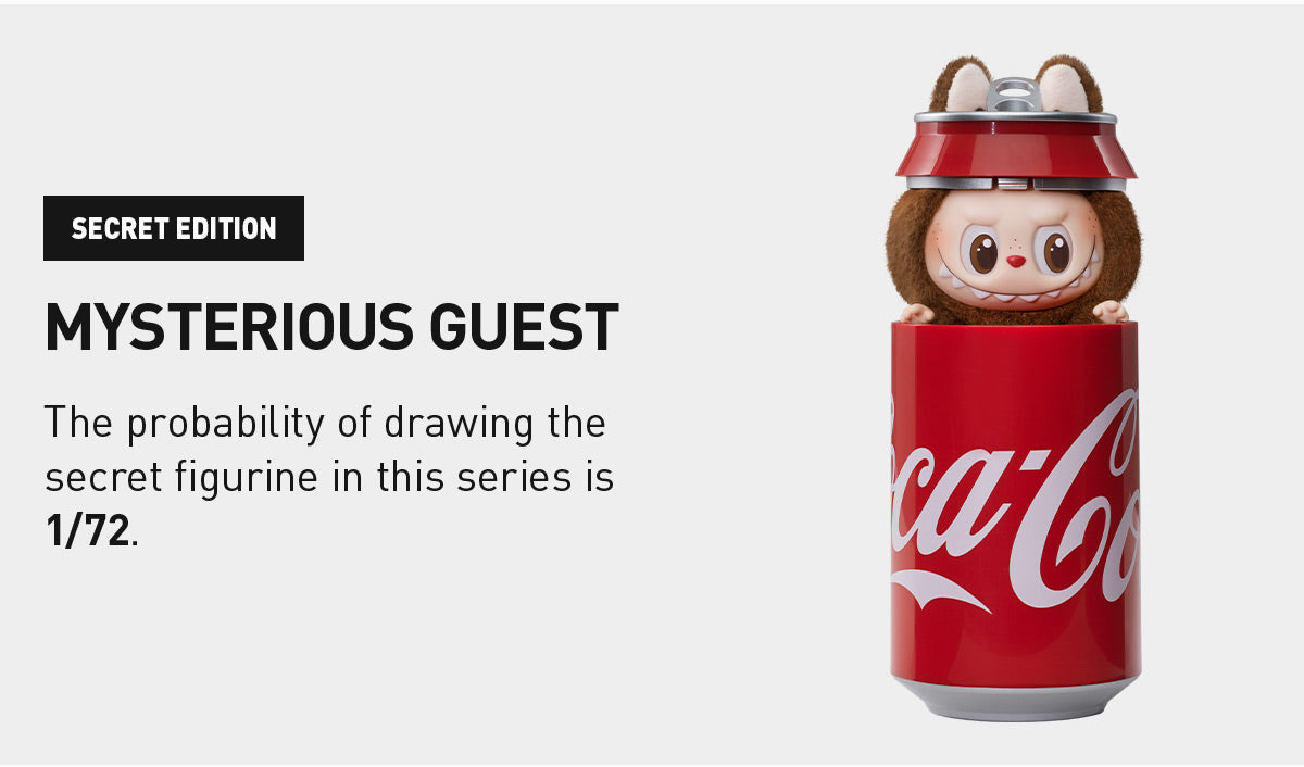 The Monsters -COCA-COLA Labubu SERIES-Vinyl Face Blind Box