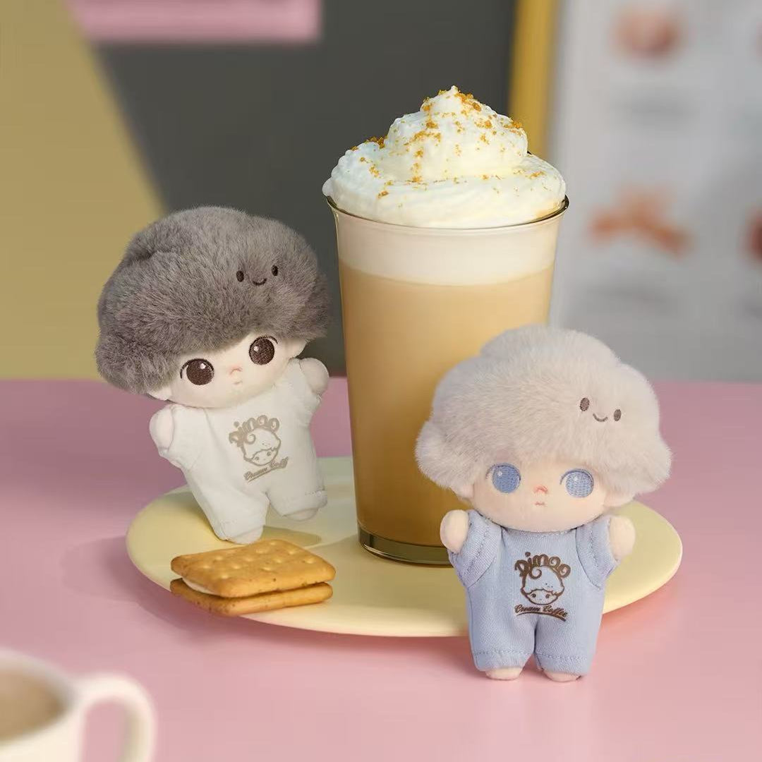 DIMOO Crush on Coffee Series-Soft-faced Plush Keychain Blind Box