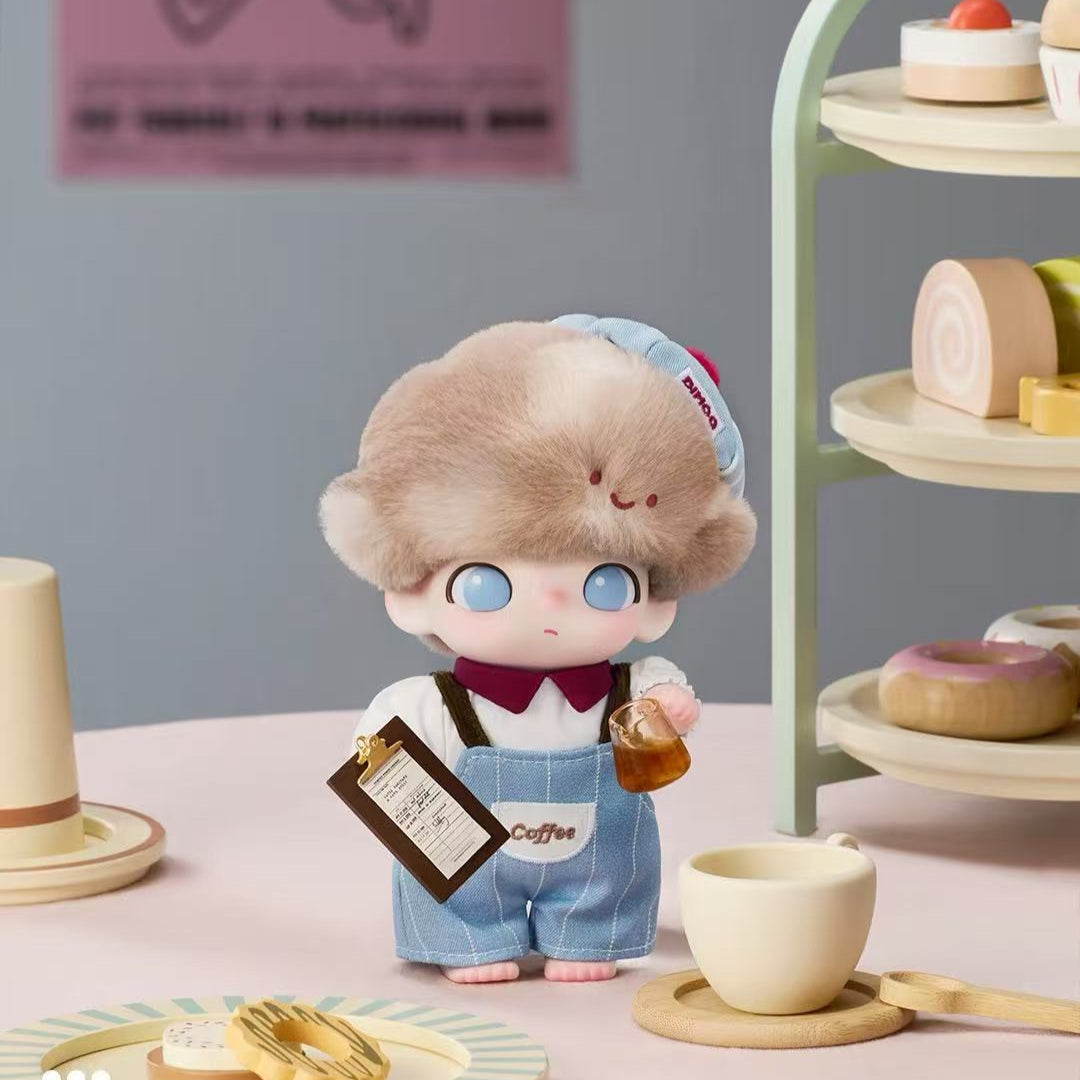 DIMOO Crush on Coffee Series-Vinyl Plush Blister Pack