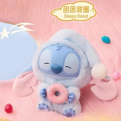 DISNEY STITCH EAT SOMETHING BEFORE SLEEP COLLECTION VINYL PIUSH TOY SURPRISE BOX