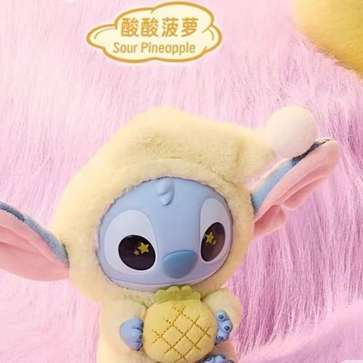 DISNEY STITCH EAT SOMETHING BEFORE SLEEP COLLECTION VINYL PIUSH TOY SURPRISE BOX