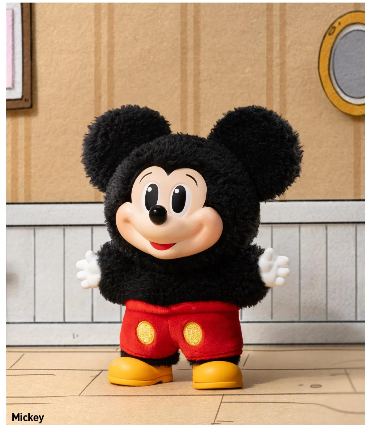 Mickey Family Cute Together Keychain Series Figures