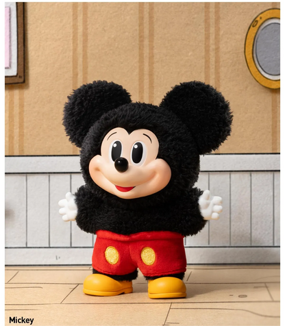 Mickey Family Cute Together Keychain Series Figures