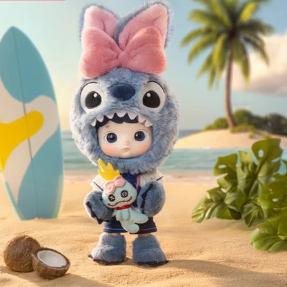100% Genuine  HACIPUPU Stitch 1/8 Mobile Doll Kawaii Action Figure