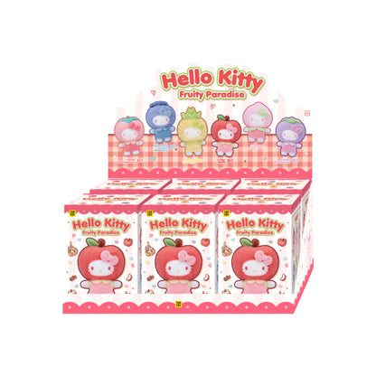 Fruity Paradise Hello Kitty Vinyl Plush Keychain Gift Blind Box