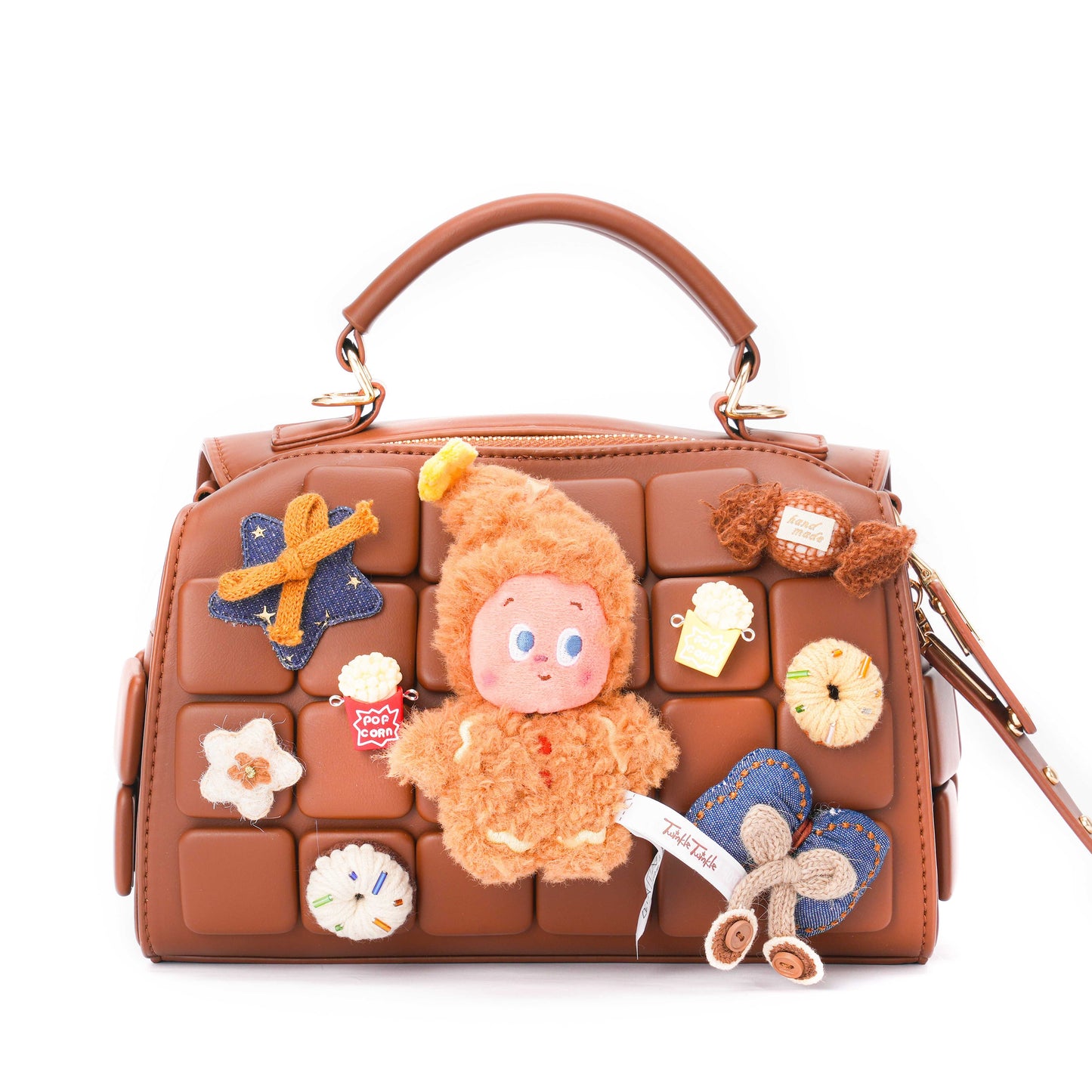 Cute Handmade Bag-Vinyl Plush Doll  Pendant Bag