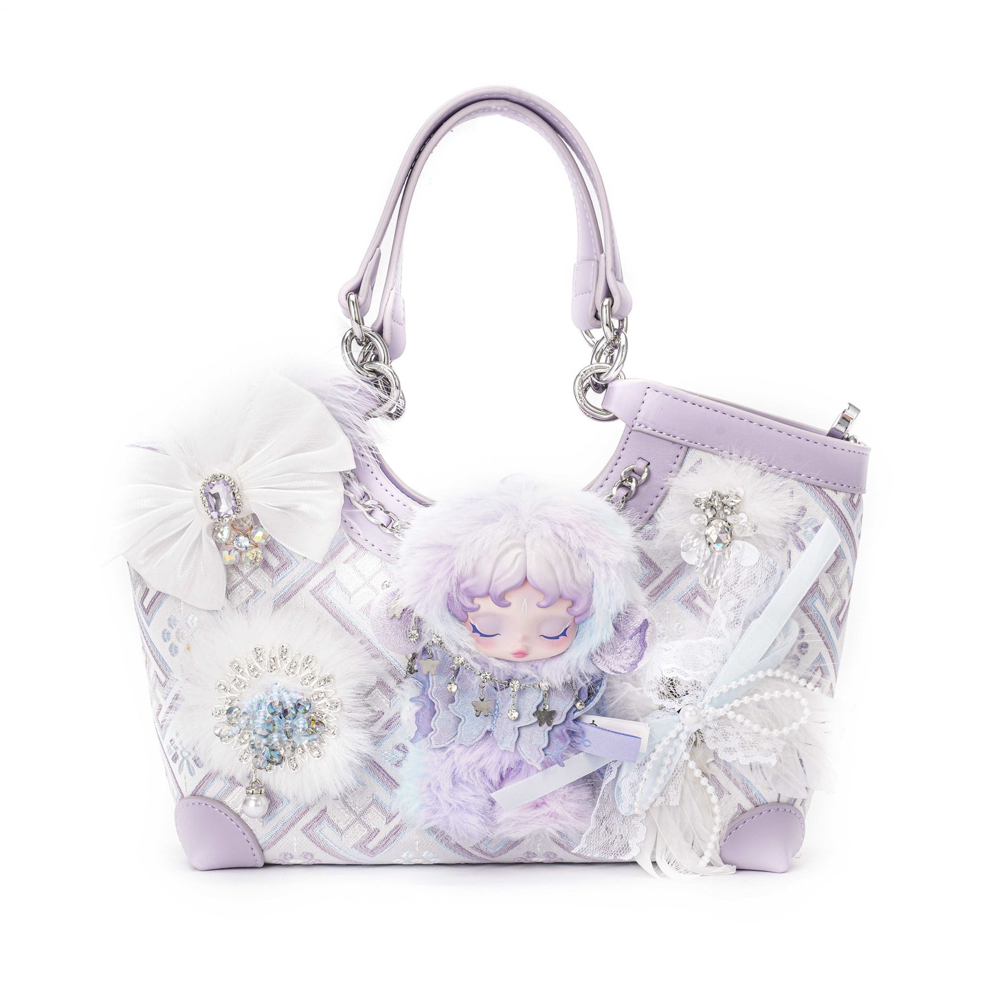 Cute Handmade Bag-Vinyl Plush Doll  Pendant Bag
