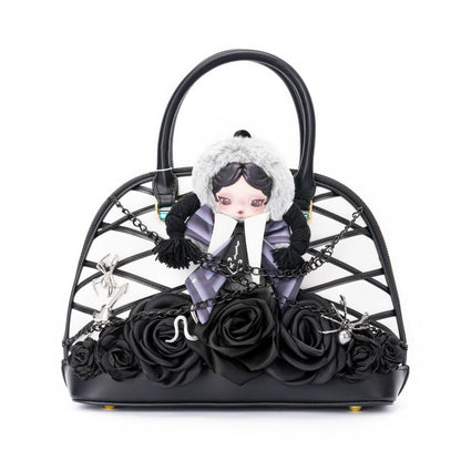 Cute Handmade Bag-Vinyl Plush Doll  Pendant Bag