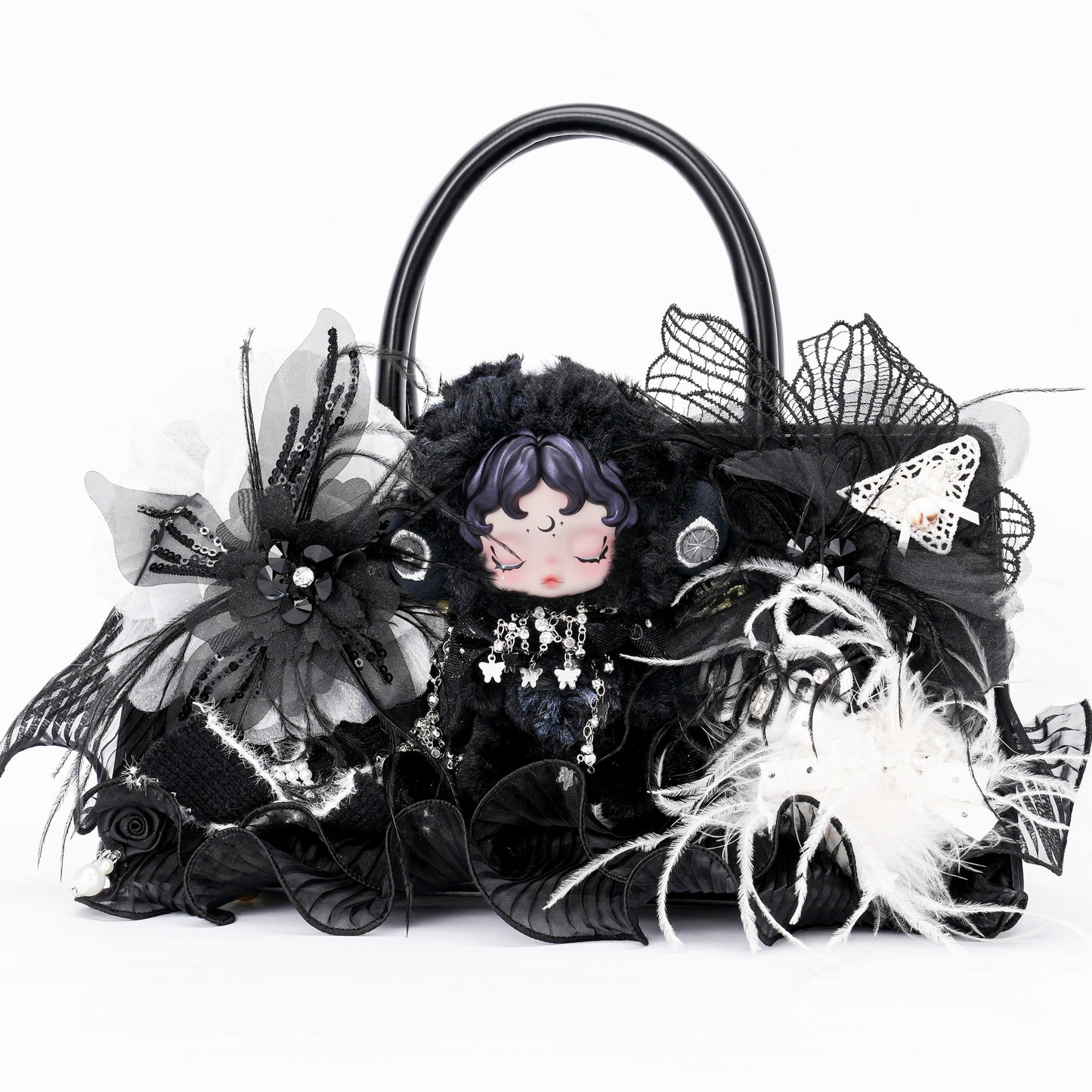 Cute Handmade Bag-Vinyl Plush Doll  Pendant Bag
