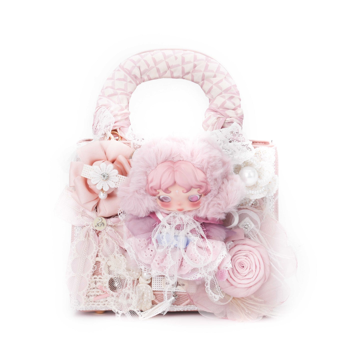 Cute Handmade Bag-Vinyl Plush Doll  Pendant Bag