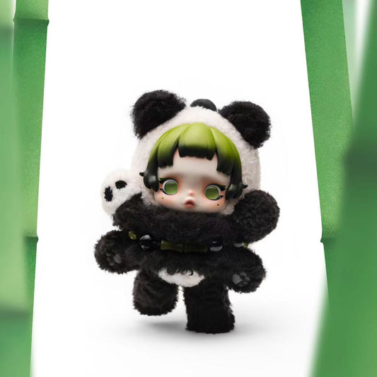 SKULLPANDA Lazy Panda Plush Doll Pendant