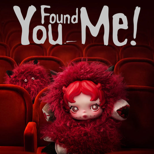 SKULLPANDA You Found Me! Series Plush Doll Pendant