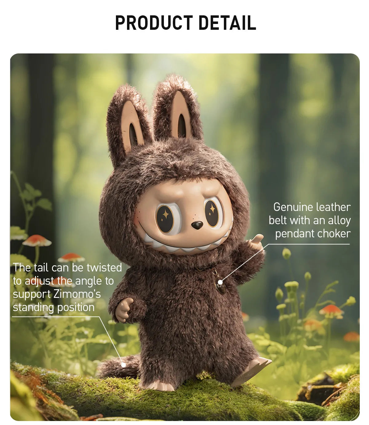 THE MONSTERS - I FOUND YOU  Zimomo Vinyl Face Doll