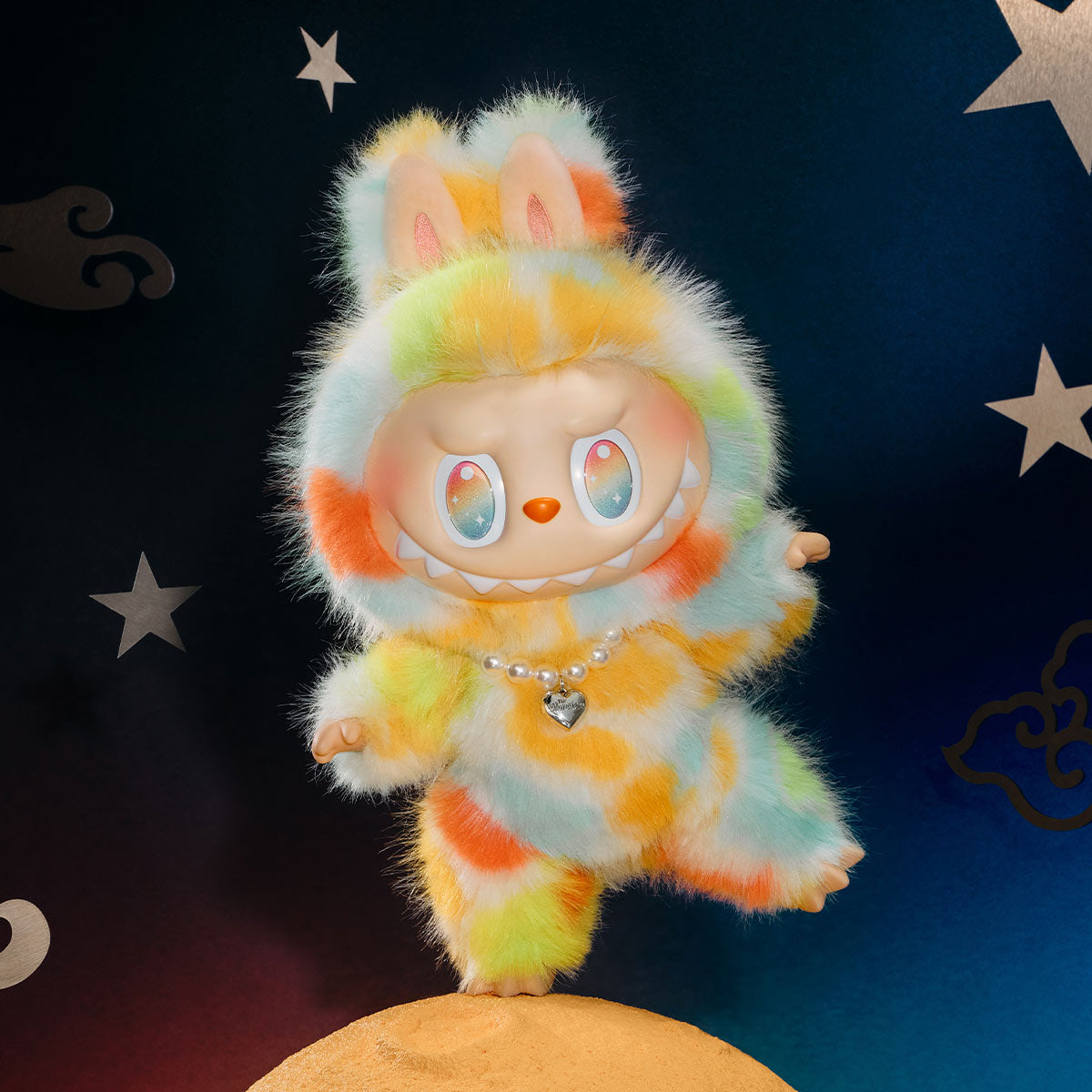 THE MONSTERS Big into Energy Series-ROCK THE UNIVERSE Vinyl Plush Doll（Auction）