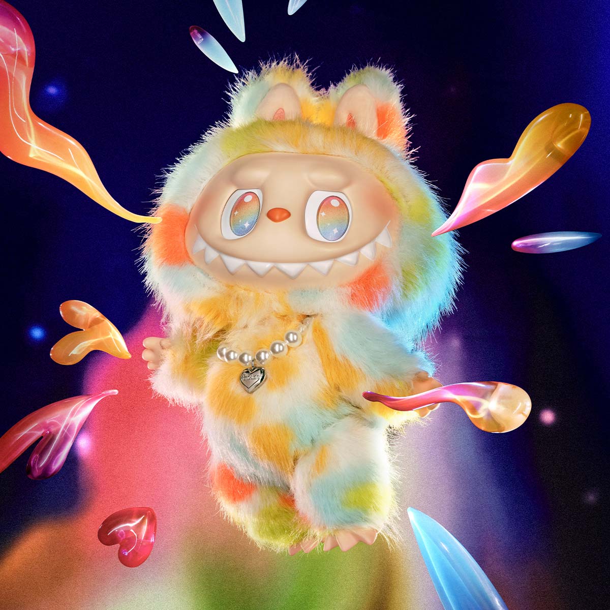 THE MONSTERS Big into Energy Series-ROCK THE UNIVERSE Vinyl Plush Doll（Auction）