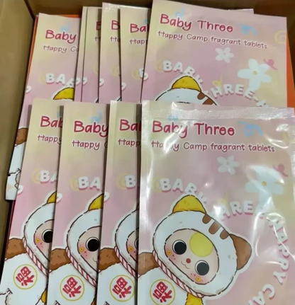 LIVE Promotion Time-limited offer -Baby Three Happy Camp Fragrant  Card