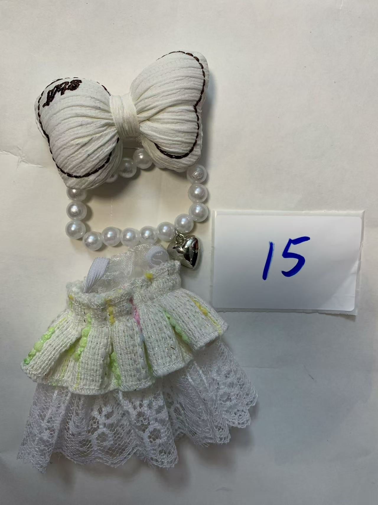 Labubu -V1-V3 Chanel LV skirt  clothes