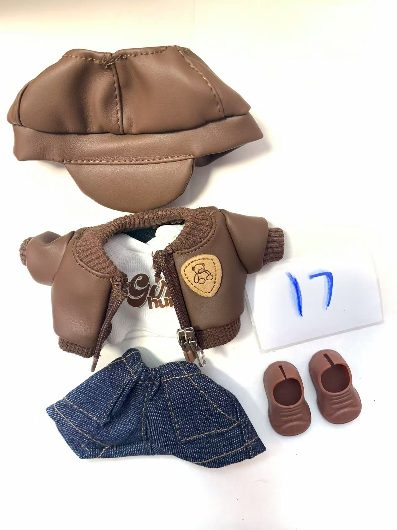 Labubu -V1-V3 Chanel LV skirt  clothes