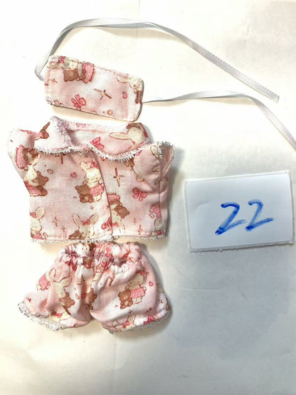 Labubu -V1-V3 Chanel LV skirt  clothes