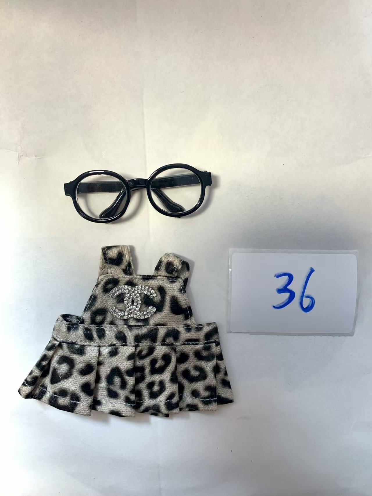 Labubu -V1-V3 Chanel LV skirt  clothes