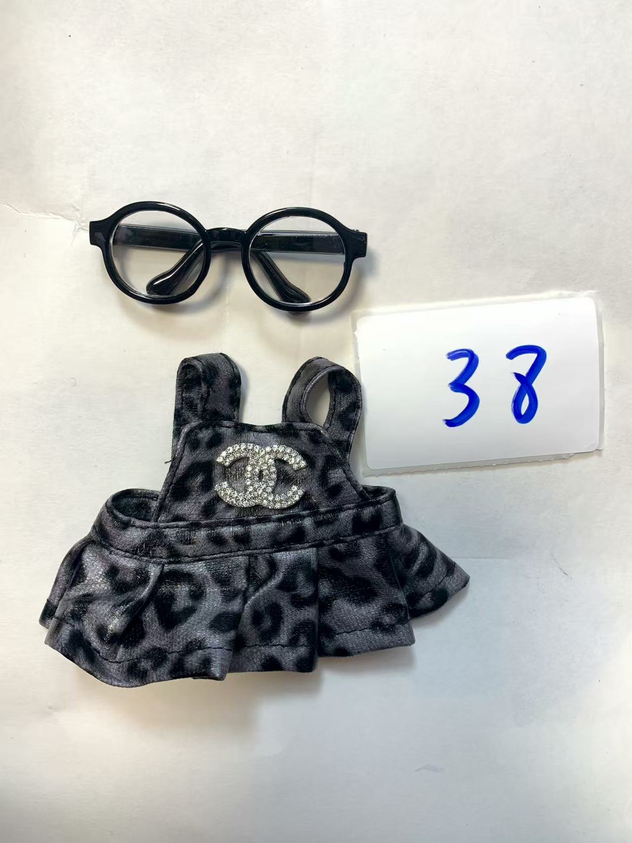 Labubu -V1-V3 Chanel LV skirt  clothes