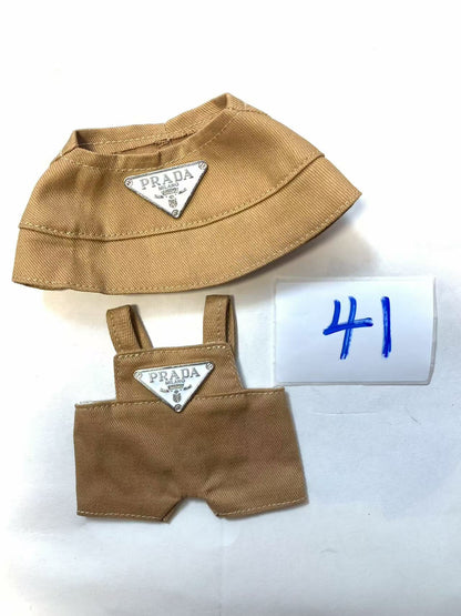 Labubu -V1-V3 Chanel LV skirt  clothes