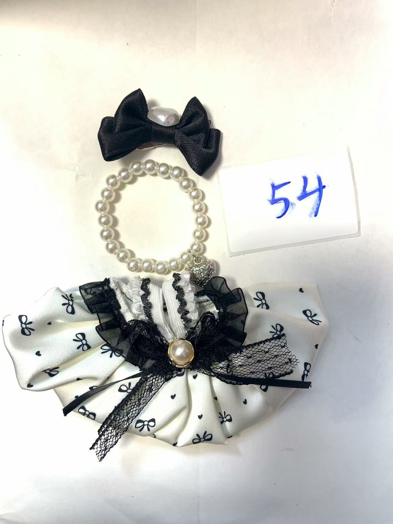 Labubu -V1-V3 Chanel LV skirt  clothes